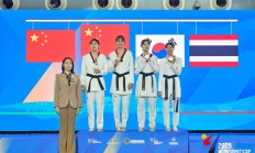 FB:首秀告捷 中国跆拳道队奥运备战启新程